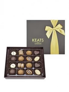 image of Keats Chocolate Truffle Assortment In Hand Made Gift Box 200G