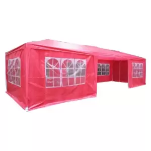 Airwave Party Tent 9x3 Red Garden & Outdoor