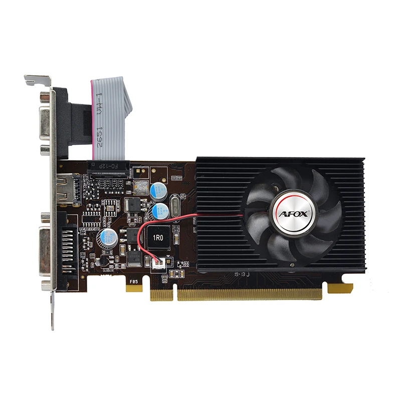 Image of AFOX AF210-1024D2LG2-V7 graphics card NVIDIA GeForce G210 1 GB GDDR2