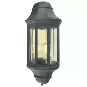 Image of Elstead - 1 Light Outdoor Wall Lantern Black IP44, E27