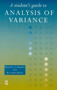 Image of A Students Guide to Analysis of Variance by Maxwell Roberts Paperback