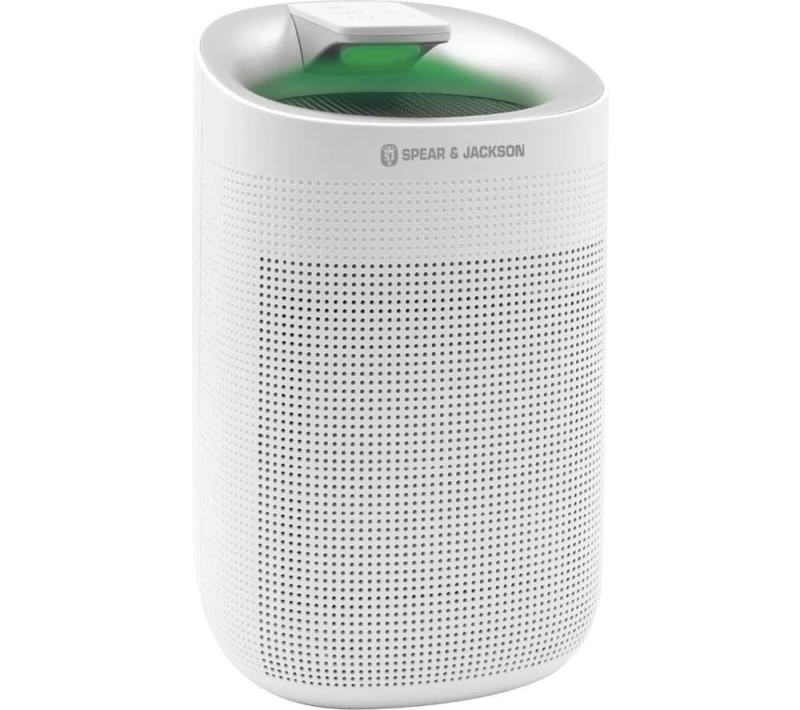 Image of SPEAR & JACKSON 48845 Air Purifier & Dehumidifier - White 5025301488451