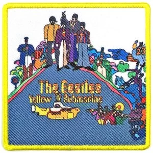 image of The Beatles - Yellow Submarine Album Cover Standard Patch