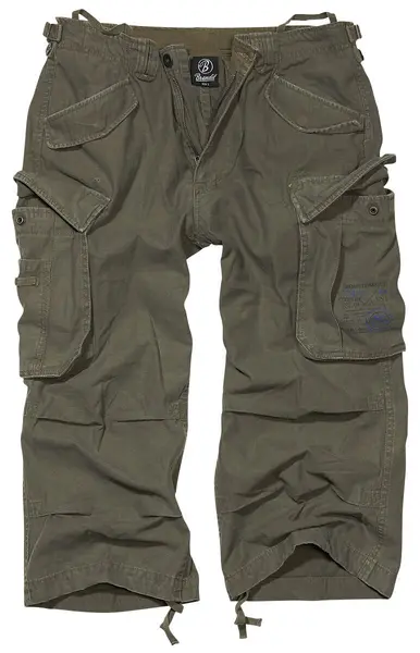 Image of Brandit Industry Vintage 3/4 Shorts olive L Men
