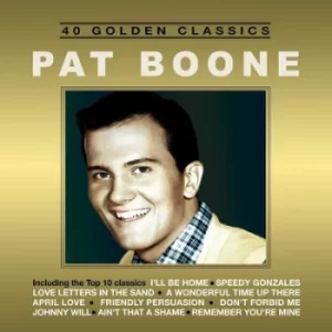 Image of 40 Golden Classics by Pat Boone CD Album