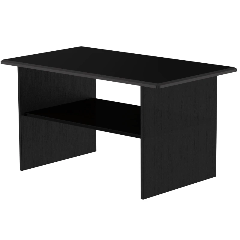 Image of Harrow Coffee Table In Black Gloss (Ready Assembled)