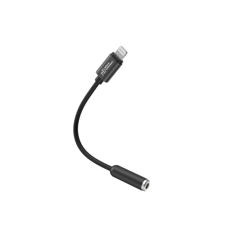 Image of Microconnect MC-LIGHTJACK3.5 cable gender changer Lightning 3.5mm Blac