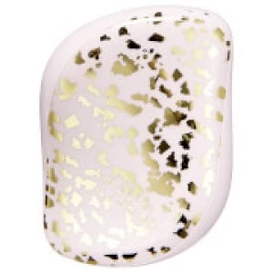 image of Tangle Teezer Compact Styler Detangling Hairbrush - Gold Leaf