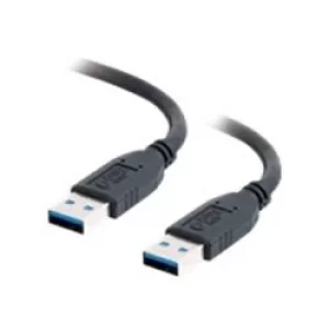 Image of C2G CablesToGo 2m USB 3.0 AM-AM CBL BLK