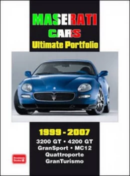 Image of Maserati Cars Ultimate Portfolio 1999-2007 by R. M Clarke Paperback
