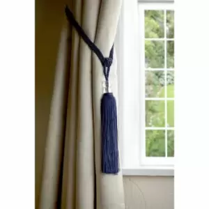 Image of Emma Barclay Orla Tieback (pair) Navy