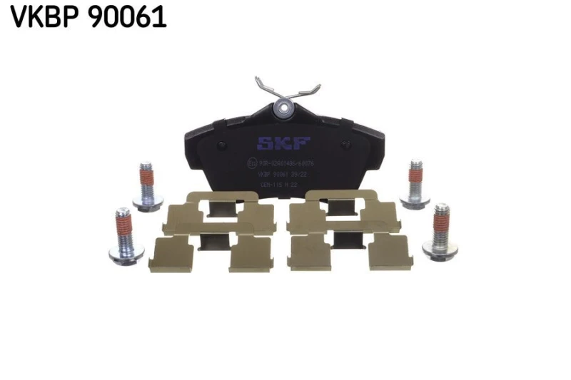 Image of SKF Brake pad set SKF VKBP 90061