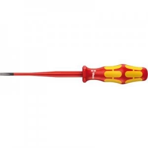 Image of Wera 160 iS VDE Slotted screwdriver Blade width 5.5mm Blade length 125mm DIN EN 60900