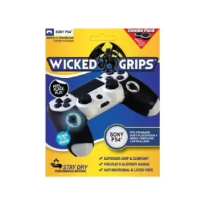 image of Wicked-Grips High Performance Controller Grips And Thumb Grips Combo for PS4