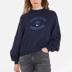 Image of Tommy Jeans Relaxed Worldwide Cotton Sweatshirt - XL