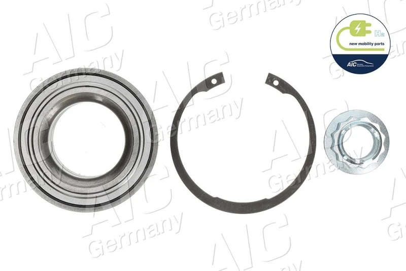 Image of AIC 72881 Wheel bearing kit NEW MOBILITY PARTS Rear Axle Right, with integrated magnetic sensor ring Wheel Bearing Kit (654)
