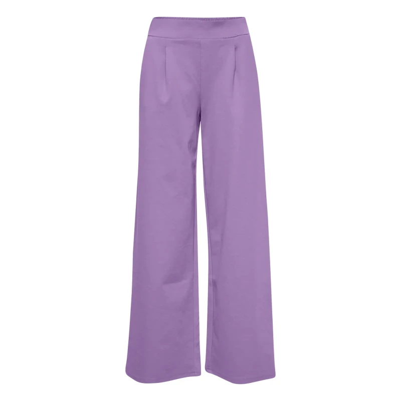 Image of Ichi Womens wide-leg Trousers Ichi Kate PA2 Violet Female XL
