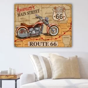 Image of 617312624_70100 Multicolor Decorative Canvas Painting