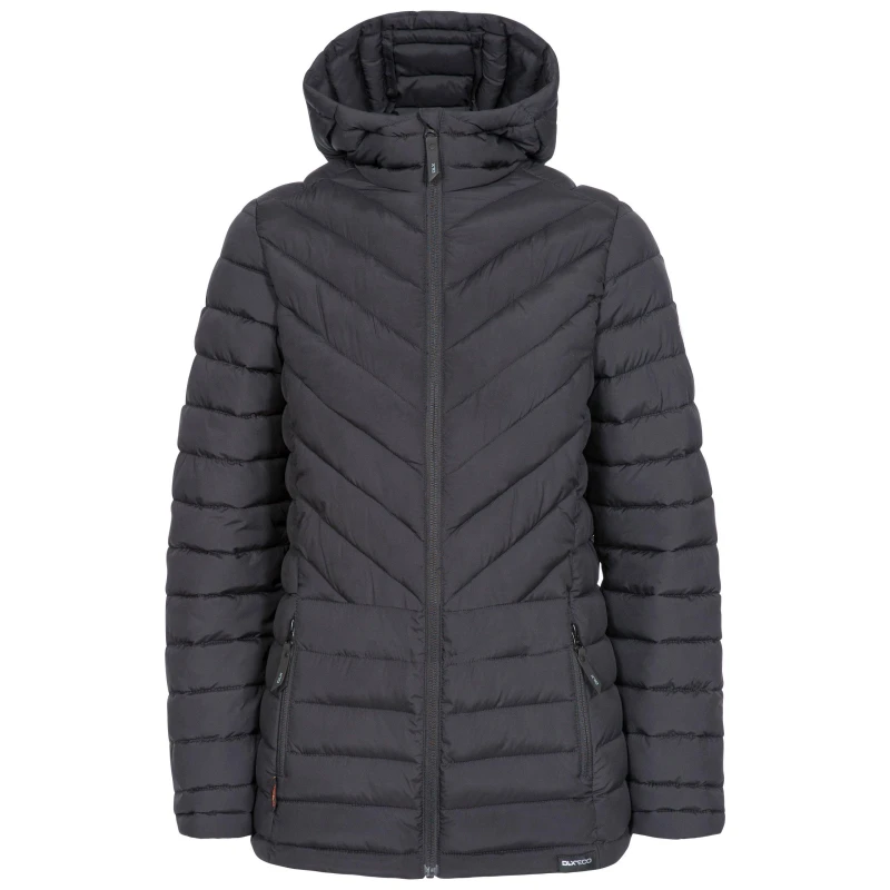 Image of DLX Womens Althea Insulated Puffer Jacket Black female 14 (L)