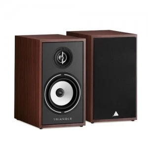 Image of Triangle Borea BR02 HIFI Bookshelf Speakers Pair Walnut