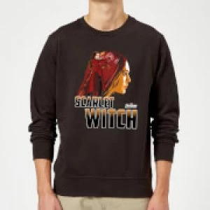 Image of Avengers Scarlet Witch Sweatshirt - Black