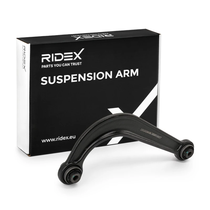 Image of RIDEX 273C3398 Suspension arm Control Arm, with rubber mount Track Control Arm (273)