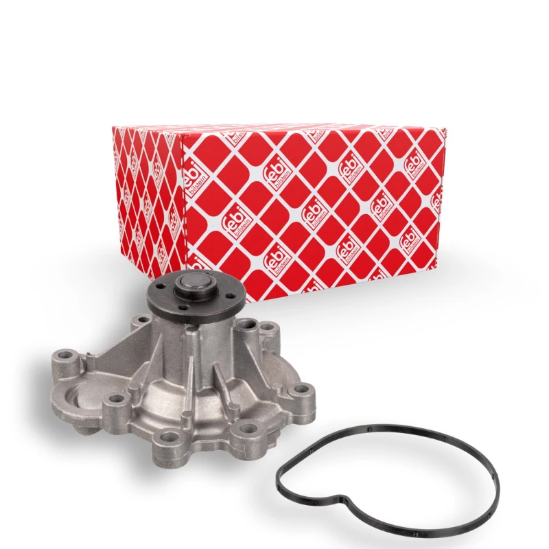 Image of FEBI BILSTEIN 24207 Water pump Cast Aluminium, with gasket/seal Cast Aluminium Water Pump (1260)