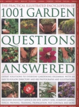 Image of The Complete Illustrated Encyclopedia of 1001 Garden Questions Answered by Andrew Mikolajski Book