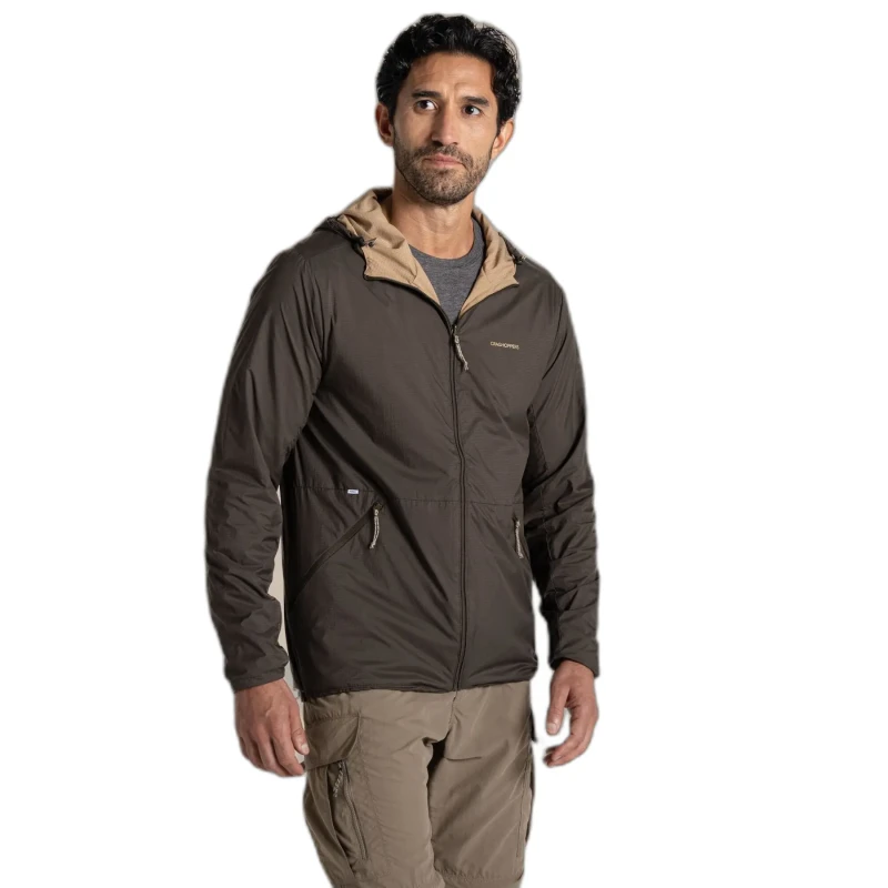 Image of Reversible hiking jacket Craghoppers NosiLife Ovis Vert Male S