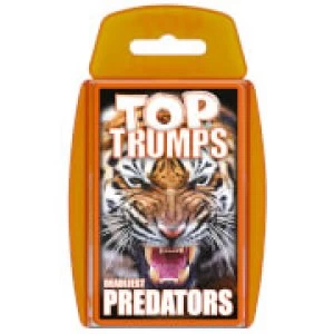 Image of Top Trumps Card Game - Predators Edition