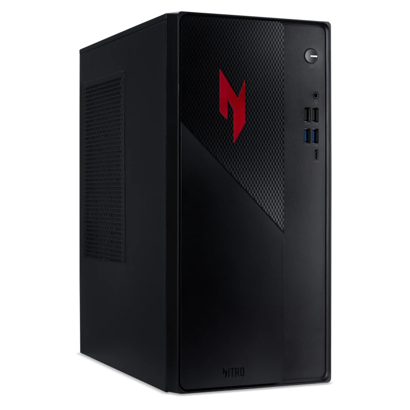 Image of Acer Acer Nitro N20-101 Gaming Desktop - Intel Core 5-210H, 16GB, 512GB SSD, Nvidia GeForce RTX 5050, Windows 11, Black DG.E5VEK.003