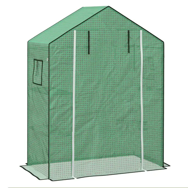 Image of Outsunny PE Greenhouse Cover Replacement - Green
