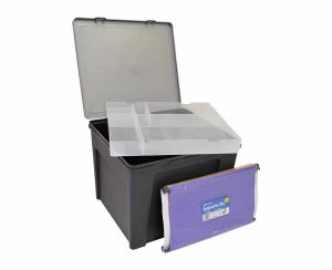 Image of Wham Office Box with Suspension Files Graphite