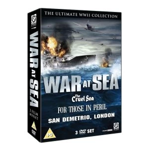 image of War At Sea - The Cruel Sea/For Those In Peril/San Demetrio DVD