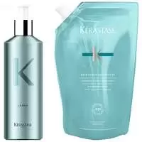 Image of Kerastase Bain Force Architecte Refillable Aluminium Bottle