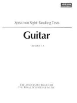 Image of Specimen Sight-Reading Tests for Guitar. Paperback
