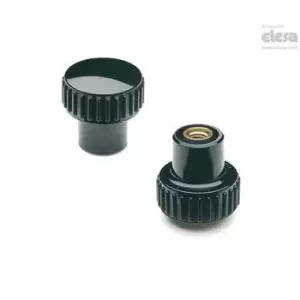 Image of ELESA Knurled grip knob-B.259/25 B-M6