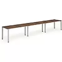 Image of dynamic Computer Desk Evolve Plus BR312WNTS Walnut 3600 mm x 800 mm x 730 mm