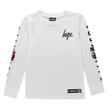 Image of Hype x LEGO Ninjago Square Crew Sweater Junior - White