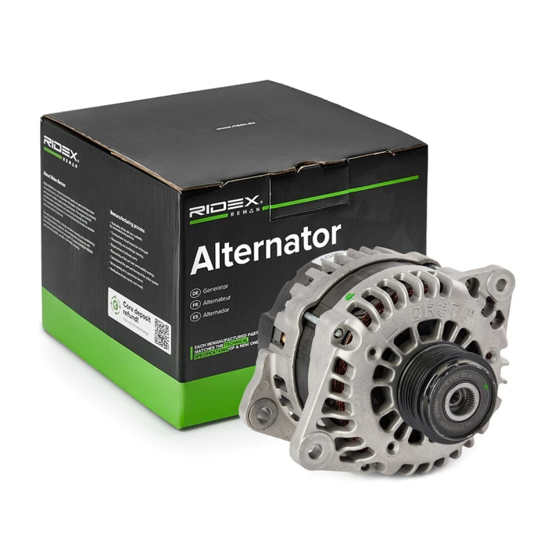 Image of RIDEX REMAN 4G0317R Generator Alternator Charging Current: 140A, Voltage: 12V Alternator (4)