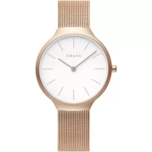 image of Ladies Obaku Ark Lille Rose Watch