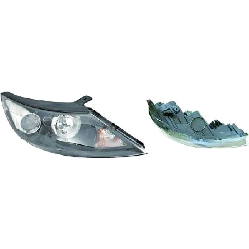 Image of DIEDERICHS 6522880 Headlights H7/H7, Right, without motor for headlamp levelling Headlight (259)