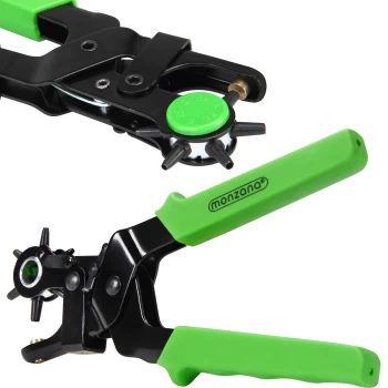 Image of Expert Revolving Leather Punch Pliers 2 - 4.5mm Heavy Duty Hole