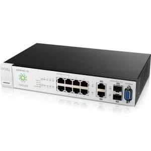 image of Zyxel NSW100-10 8-port Gigabit Nebula Cloud Managed Switch