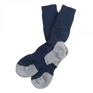 Image of Barbour Mens Cragg Boot Socks Navy Mix Large