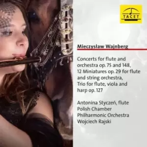 Image of Mieczyslaw Wajnberg Concerts for Flute and Orchestra by Mieczyslaw Wajnberg CD Album