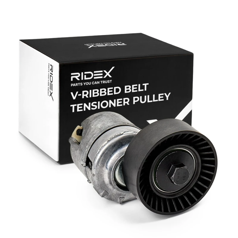 Image of RIDEX 310T0508 Tensioner Pulley Tensioner Pulley,v-ribbed belt (310)