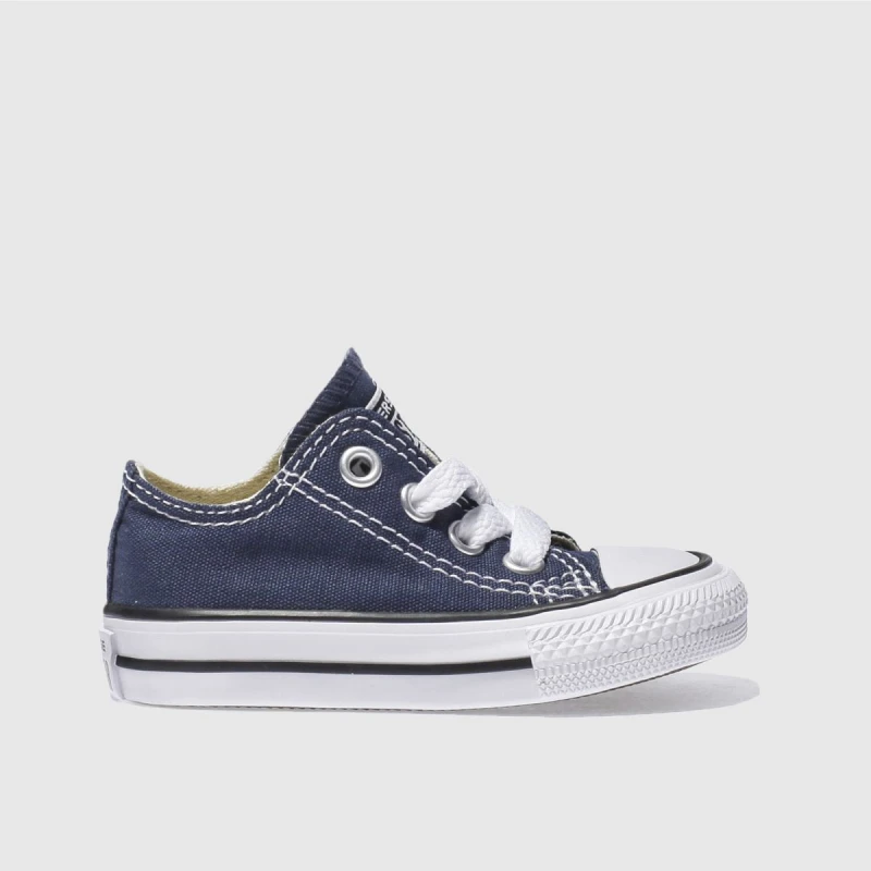 Image of Converse navy all star lo Toddler trainers Navy UK 4 (EU 20)