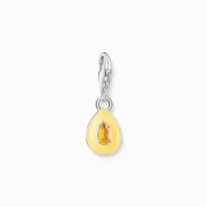 image of Charm Club Orange Stone Charm 1919-496-8