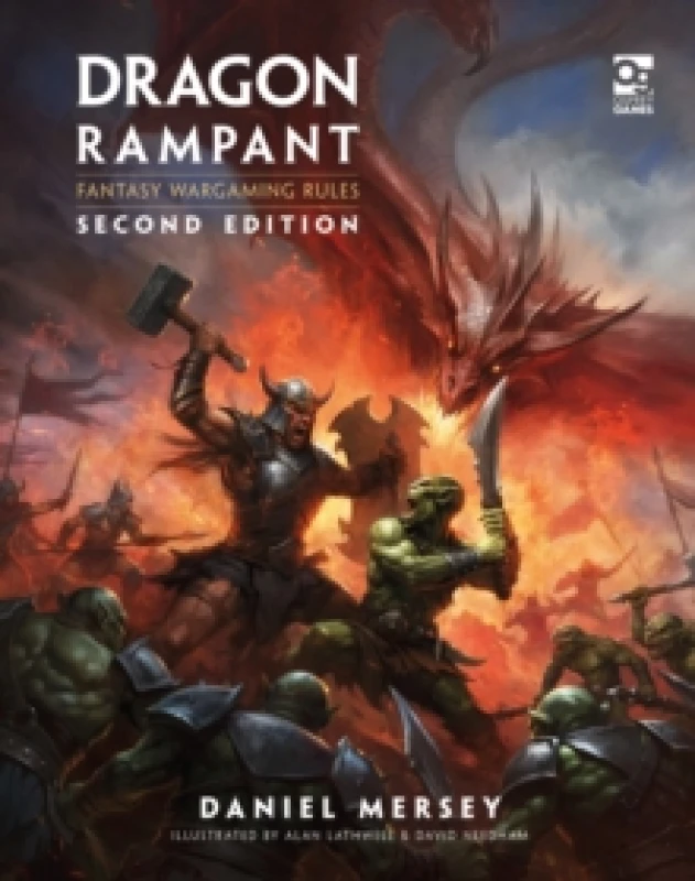 Image of Dragon Rampant: Second Edition : Fantasy Wargaming Rules Hardback